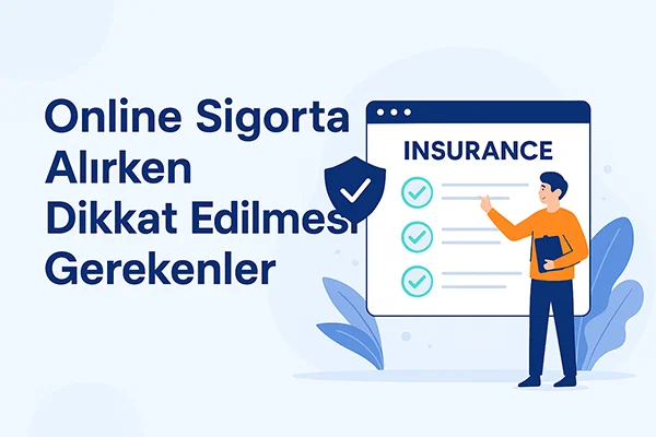 Online Sigorta Alırken Dikkat Edilmesi Gerekenler
