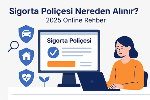 Sigorta Poliçesi Nereden Alınır? 2025 Online Rehber 